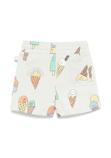 Light Green Shorts With All-Over Ice Cream Print STELLA MCCARTNEY KIDS | TW6639-Z2734704MC